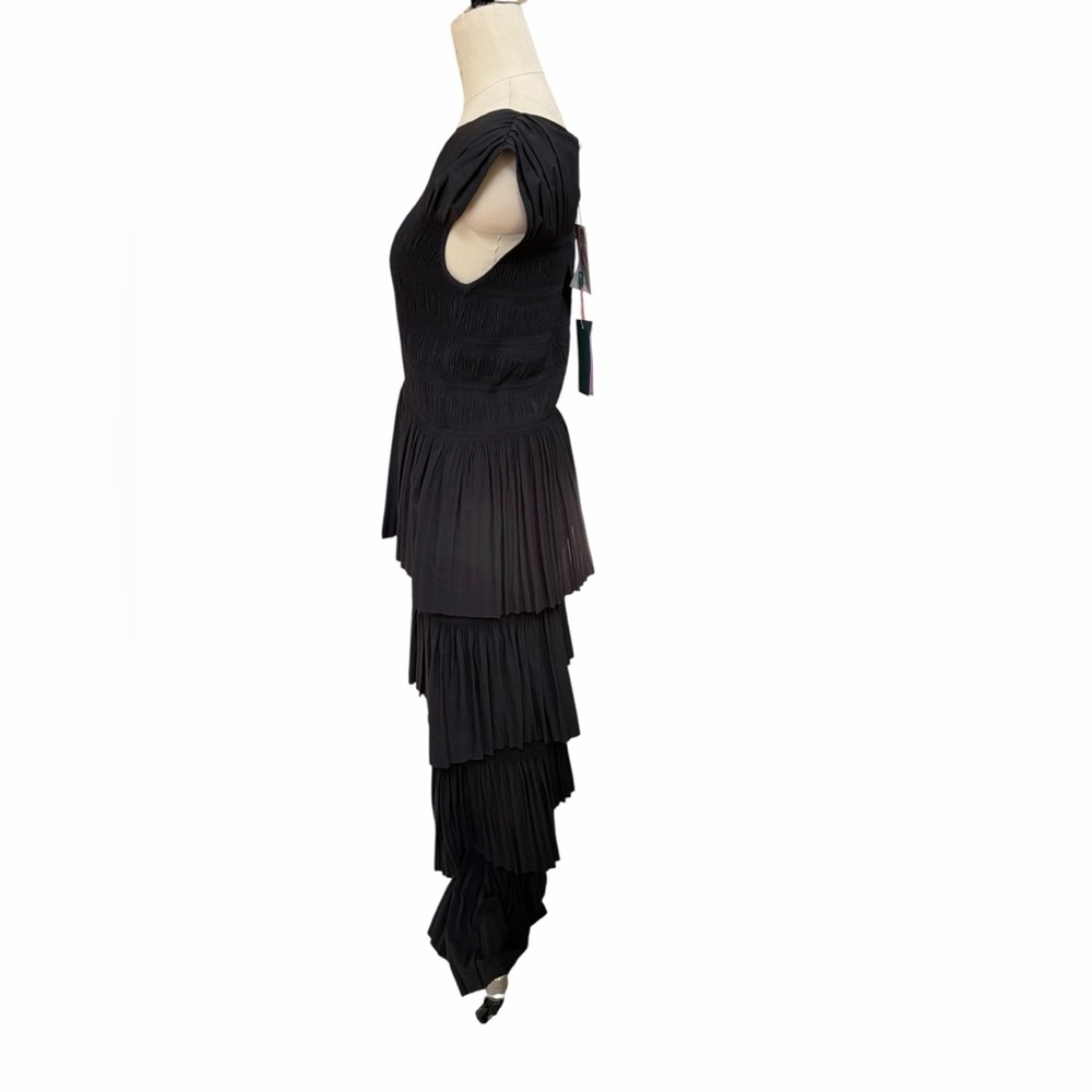 Toteme Armon pleated tiered maxi gown size small, nwt - Picture 4 of 9